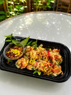 Hình ảnh Trứng cút nướng đặc biệt siêu topping