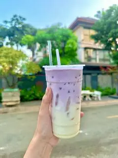 Hình ảnh Khoai môn latte kem muối