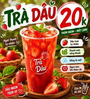 Hình ảnh Trà dâu