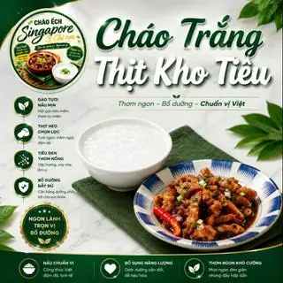 Hình ảnh Cháo thịt kho tiêu 150g