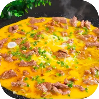 Hình ảnh CƠM TRỨNG PHỦ THỊT BẦM - SÚP