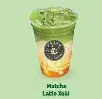 Hình ảnh Matcha latte xoài