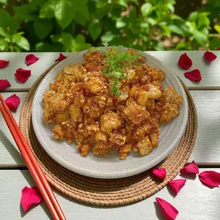 Hình ảnh Tóp mỡ 100gr mắm tỏi loại 1 thơm ngon giòn tan
