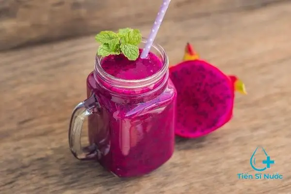 Hình ảnh Sinh Tố Thanh Long Đỏ + Chuối