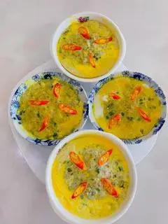 Hình ảnh mắm linh chưng thịt
