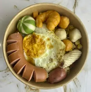 Hình ảnh Mì trộn full topping