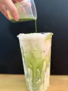 Hình ảnh matcha sữa chuối 