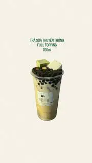 Hình ảnh Trà Sữa Truyền Thống Full Topping