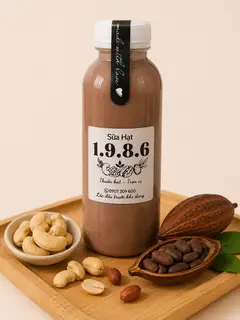 Hình ảnh Sữa hạt điều cacao 
