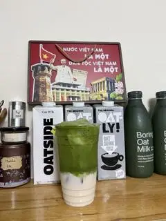 Hình ảnh Matcha Latte Trung