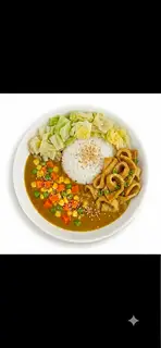 Hình ảnh Cơm Cà Ri Chả Cá