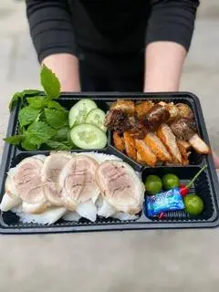 Hình ảnh Bún Đậu Thịt Và Chả Cốm( Cặp Đôi Song Sát)