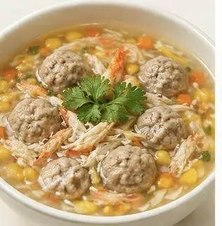 Hình ảnh Súp Cua Bò Viên - Lớn