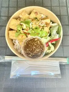 Hình ảnh Bún nước tương đậu hũ chay