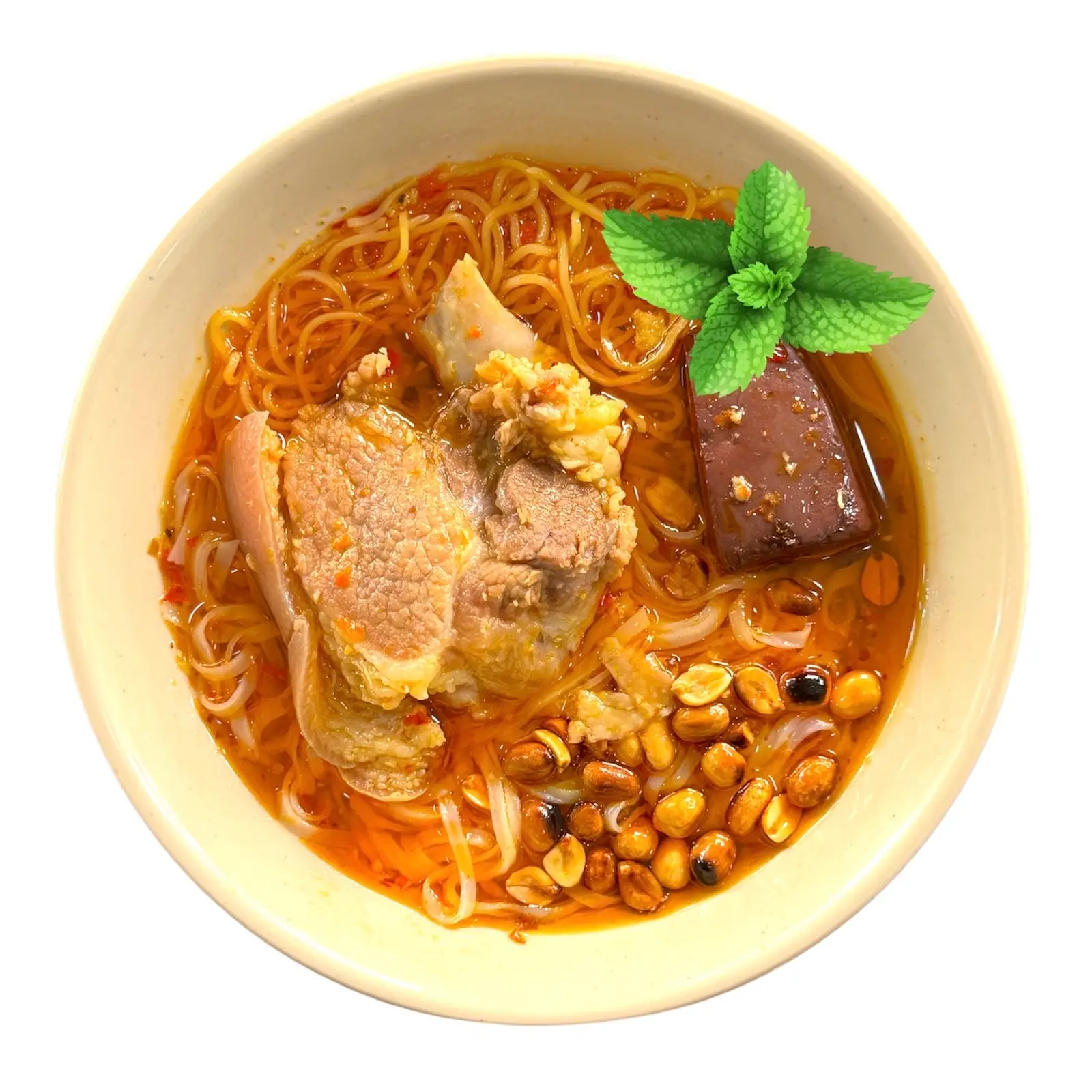 Hình ảnh Mì quảng giò heo