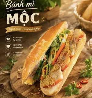 Hình ảnh Bánh Mì Ba rọi muối 