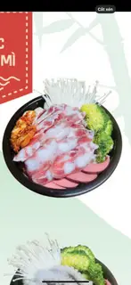 Hình ảnh Mì kim chi sụn