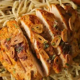 Hình ảnh Mì Ý Gà Cajun Xốt Kem