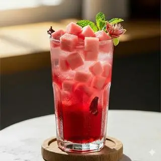 Hình ảnh Trà hibiscus ổi hồng