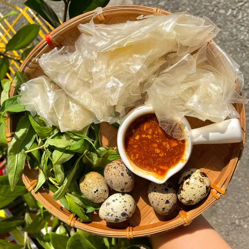 Hình ảnh Bánh tráng chấm