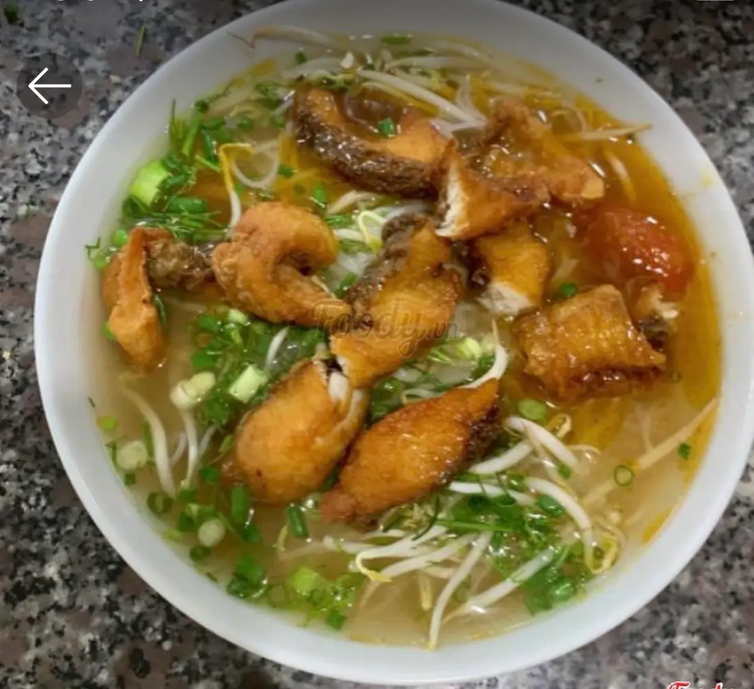 Hình ảnh bánh đa cá 