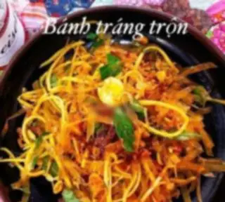 Hình ảnh Bánh tráng trộn truyền thống