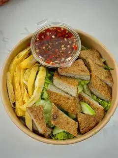 Hình ảnh Bún mắm nêm chả cá kèm 1 Coca