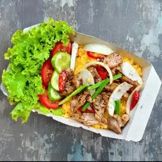 Hình ảnh Cơm Chiên Ba Rọi Sốt Tiêu Đen 