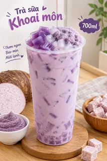 Hình ảnh Trà Sữa Khoai Môn