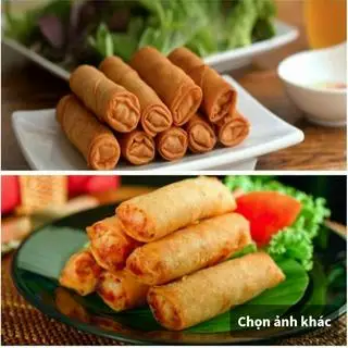 Hình ảnh 5 cuốn chả giò+rau sống