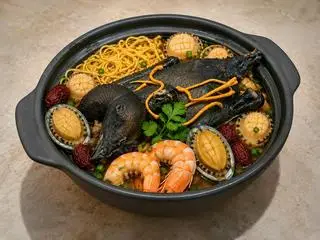 Hình ảnh Mì bào ngư - còi điệp - đông trùng