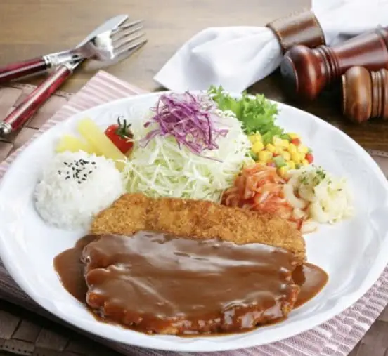 Hình ảnh Thịt heo chiên xù cay(수제 돈까스 매운맛)