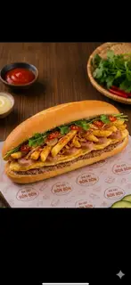 Hình ảnh Bánh mì nem khoai