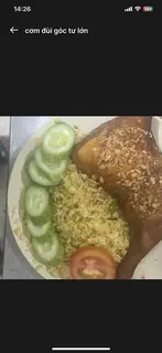Hình ảnh Cơm đùi góc tư lớn