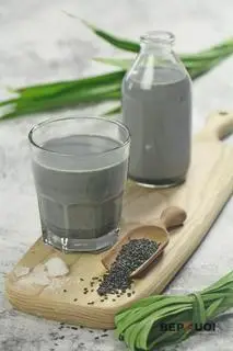 Hình ảnh Sữa gạo lứt mè đen