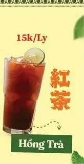 Hình ảnh Hồng Trà Chanh
