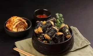 Hình ảnh Cơm rang nem nướng