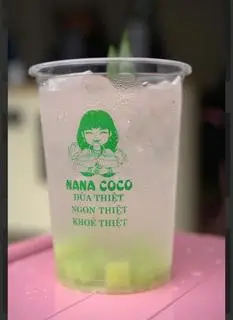 Hình ảnh Nước dừa dứa trân châu cốm