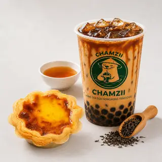 Hình ảnh Combo Bánh Tart - Trà Sữa 