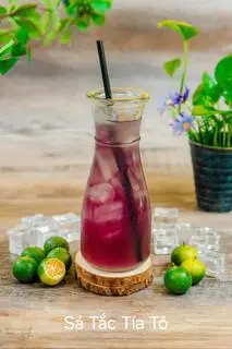 Hình ảnh Sả tắc tía tô