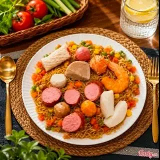 Hình ảnh Mì Trộn Thập Cẩm Full Topping