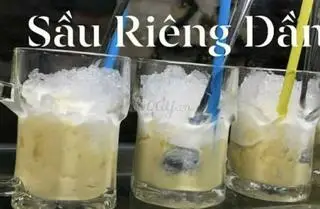 Hình ảnh sầu riêng dầm sữa
