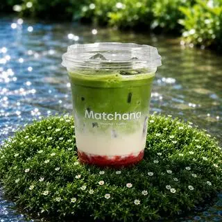 Hình ảnh Matcha strawberry - matcha Nhật aki - satoen