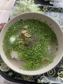 Hình ảnh Bánh canh chả cá chiên + Trứng cá + Trứng cút
