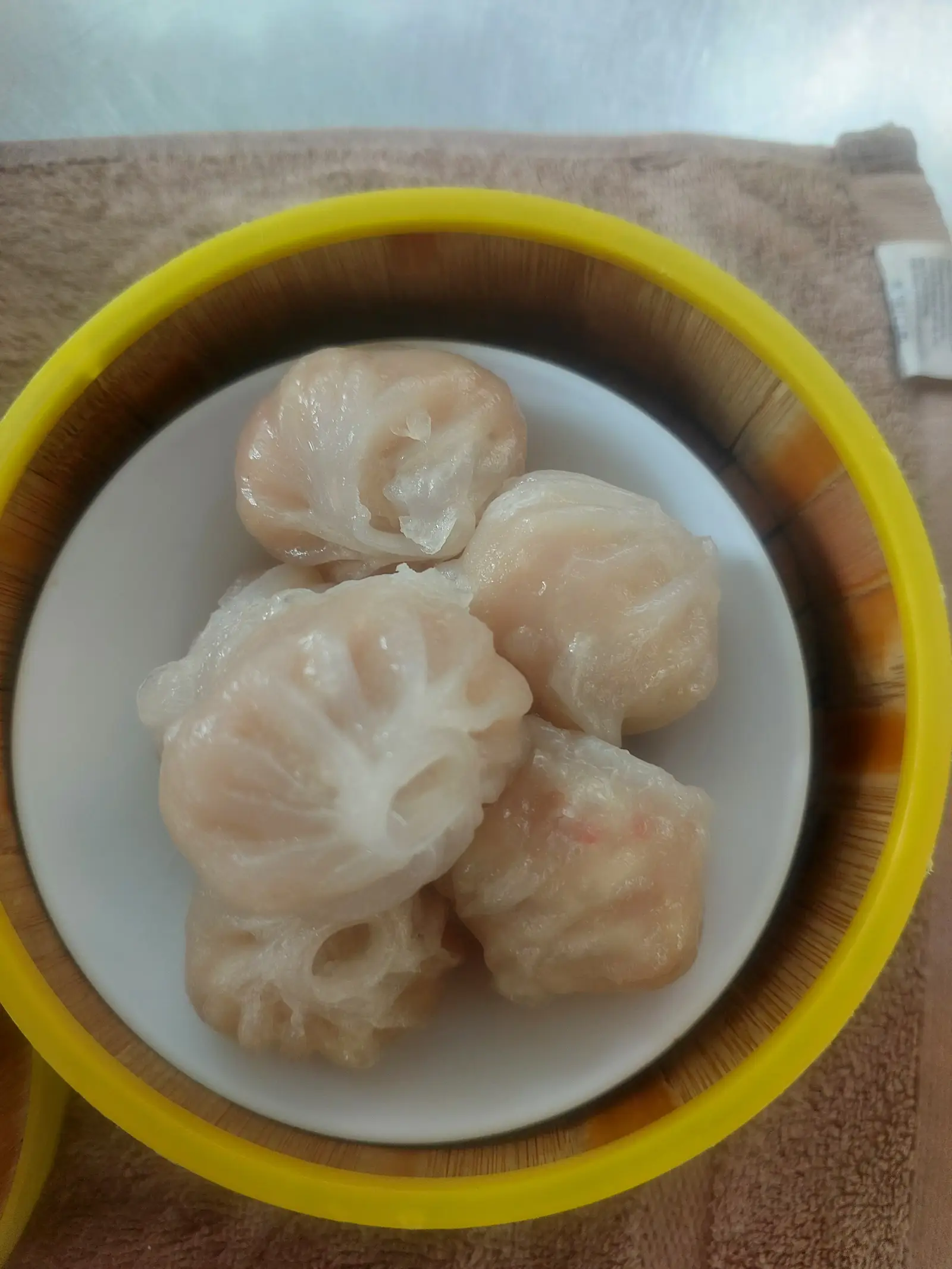 Hình ảnh há cảo cua (5 viên)