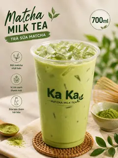 Hình ảnh Trà sữa matcha trân châu trắng 