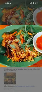 Hình ảnh mì gói trộn phá lấu 