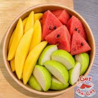 Hình ảnh Set cơ bản (Dưa hấu+ Xoài+ Ổi) 