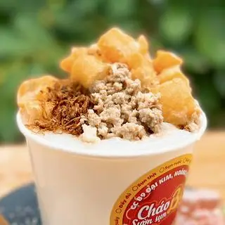 Hình ảnh Cháo thịt - nấm