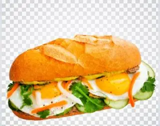 Hình ảnh HOT...Bánh Mì Sài Gòn + Trứng